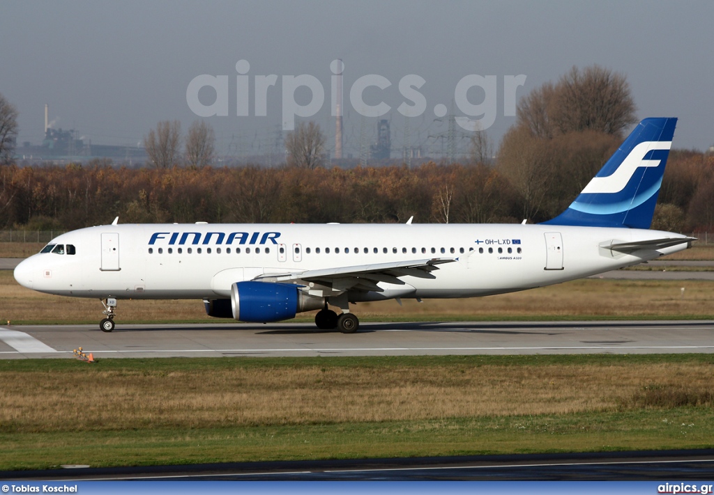 OH-LXD, Airbus A320-200, Finnair