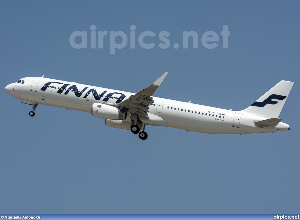 OH-LZL, Airbus A321-200, Finnair