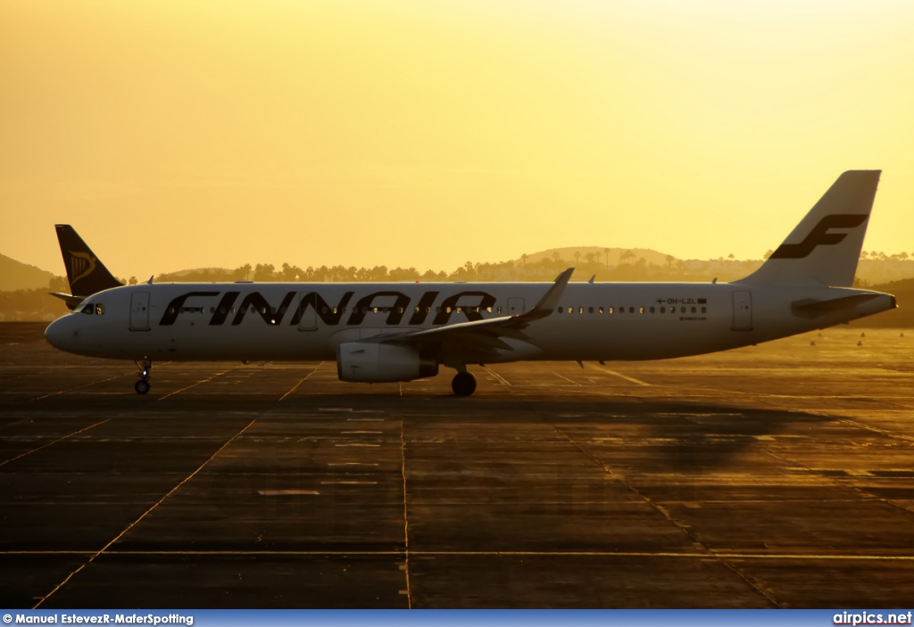 OH-LZL, Airbus A321-200, Finnair