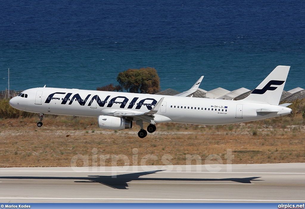 OH-LZL, Airbus A321-200, Finnair