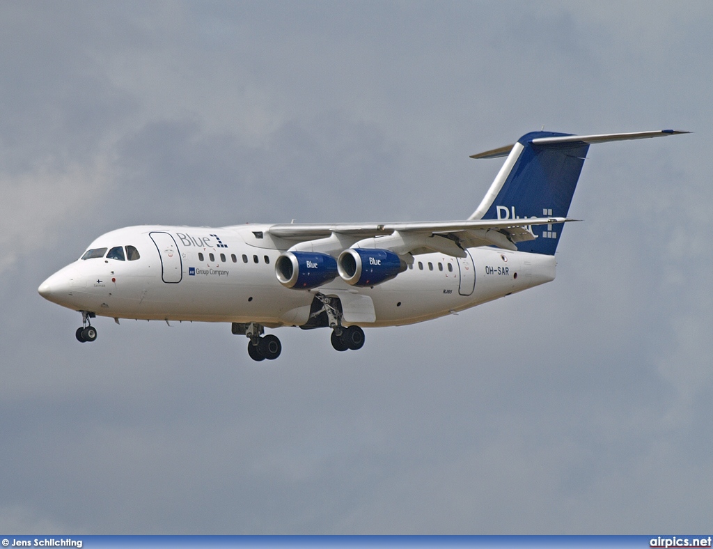 OH-SAR, British Aerospace Avro RJ85, Blue1