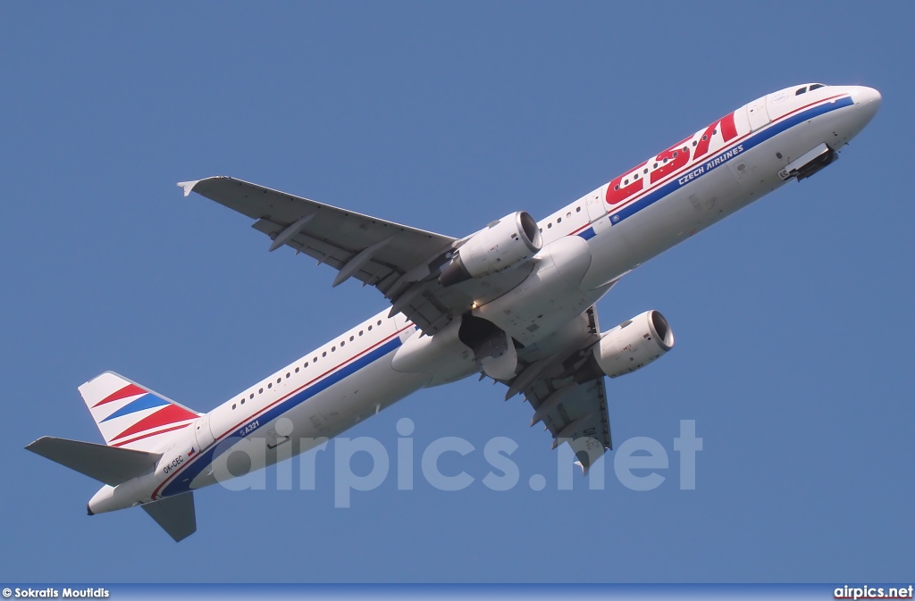 OK-CEC, Airbus A321-200, CSA Czech Airlines