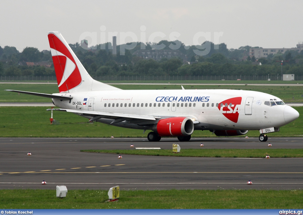 OK-DGL, Boeing 737-500, CSA Czech Airlines