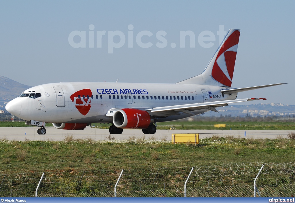 OK-EGO, Boeing 737-500, CSA Czech Airlines