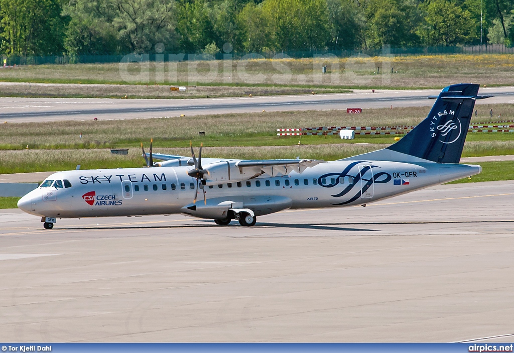 OK-GFR, ATR 72-500, CSA Czech Airlines
