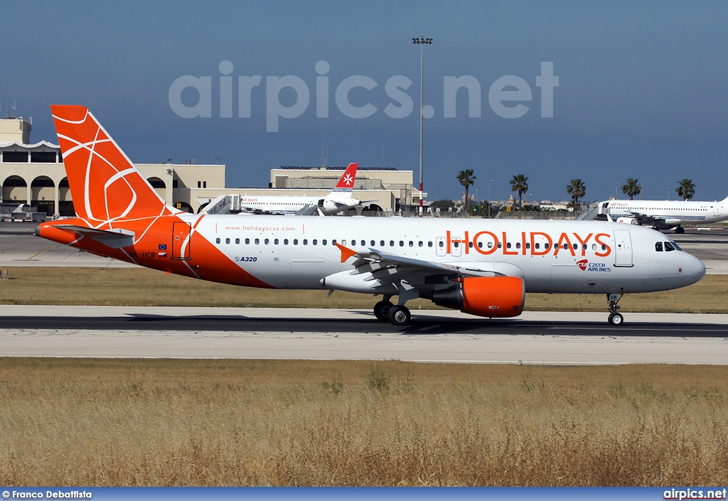 OK-HCB, Airbus A320-200, HOLIDAYS Czech Airlines