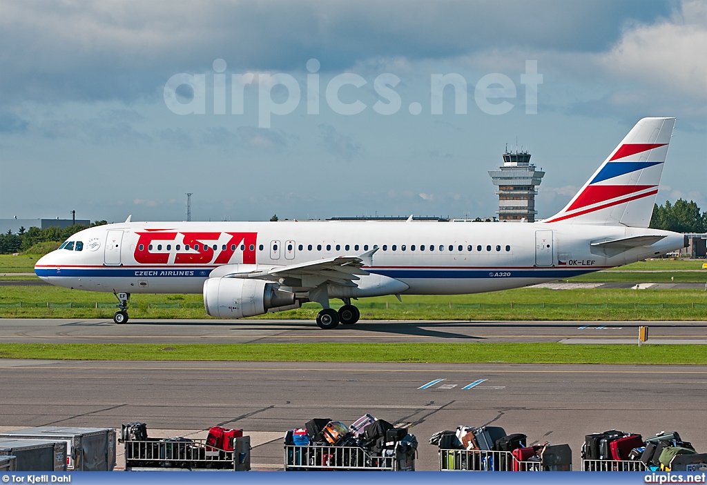 OK-LEF, Airbus A320-200, CSA Czech Airlines