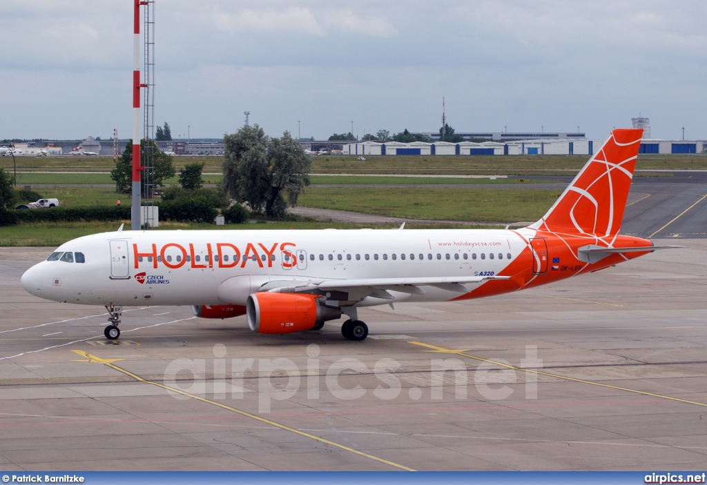 OK-LEF, Airbus A320-200, HOLIDAYS Czech Airlines