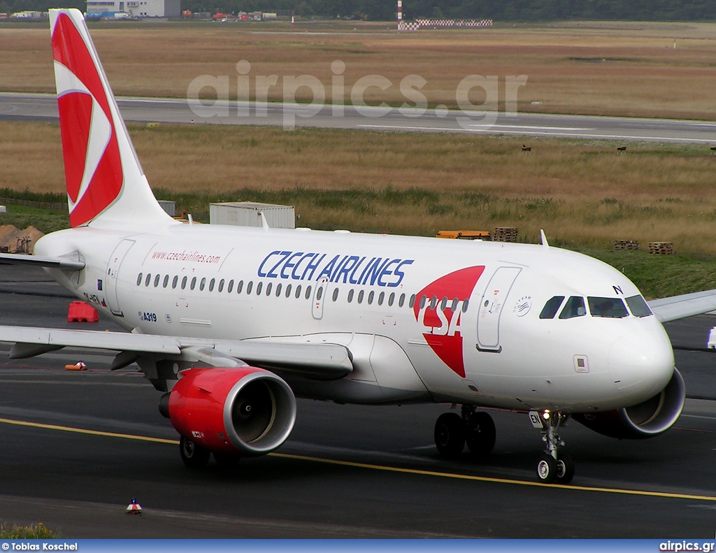 OK-NEN, Airbus A319-100, CSA Czech Airlines