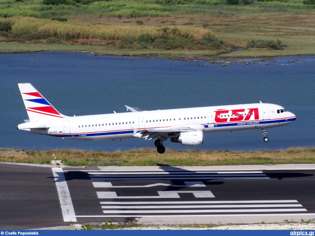 OK-SED, Airbus A321-200, CSA Czech Airlines