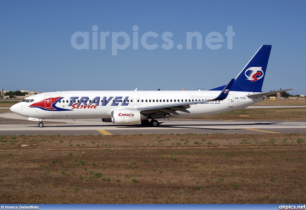 OK-TVG, Boeing 737-800, Travel Service (Slovakia)