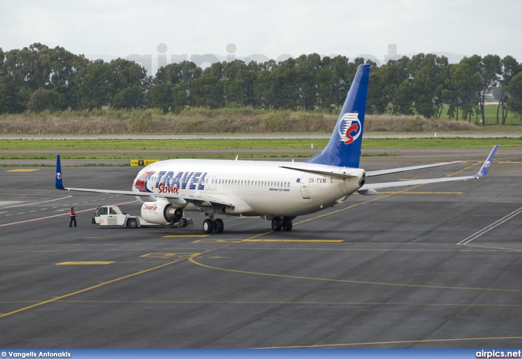 OK-TVM, Boeing 737-800, Travel Service (Czech Republic)