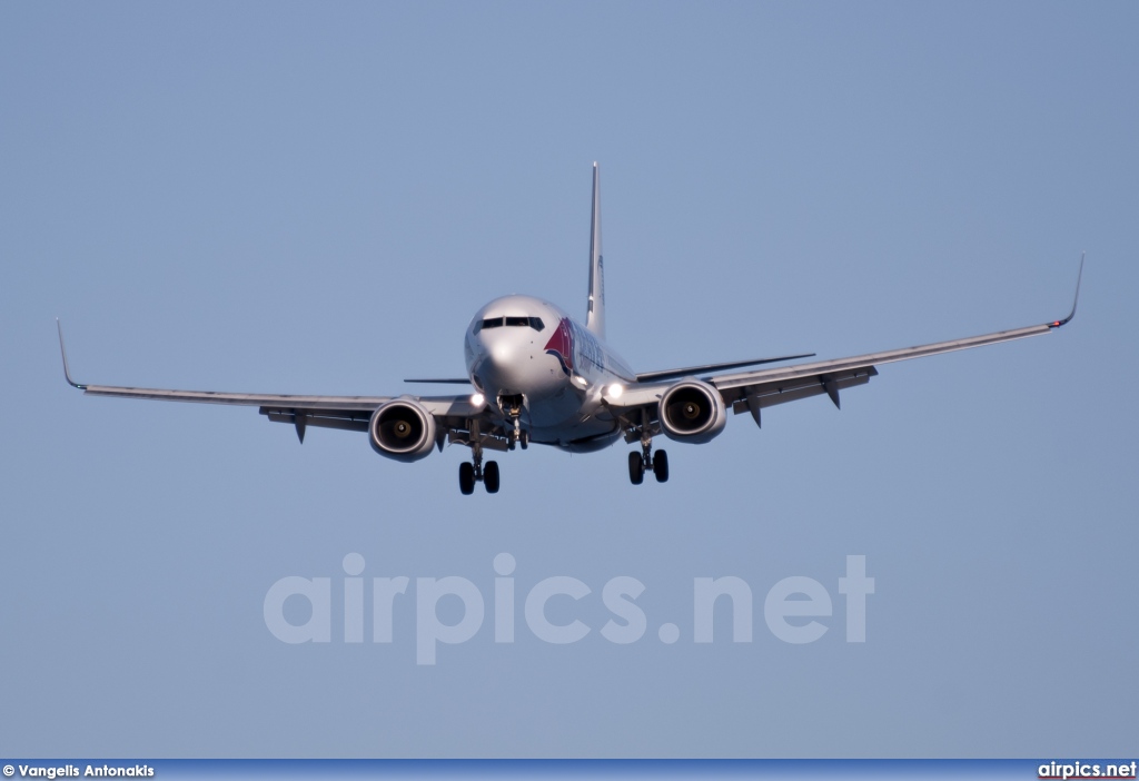 OK-TVP, Boeing 737-800, Travel Service (Czech Republic)