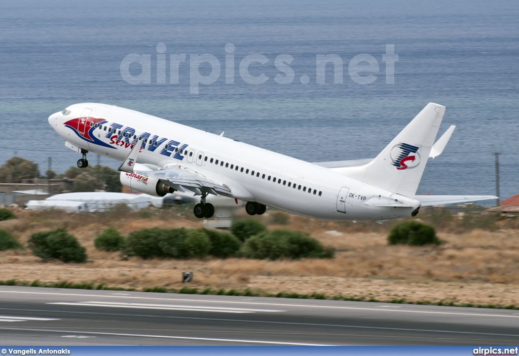 OK-TVP, Boeing 737-800, Travel Service (Czech Republic)