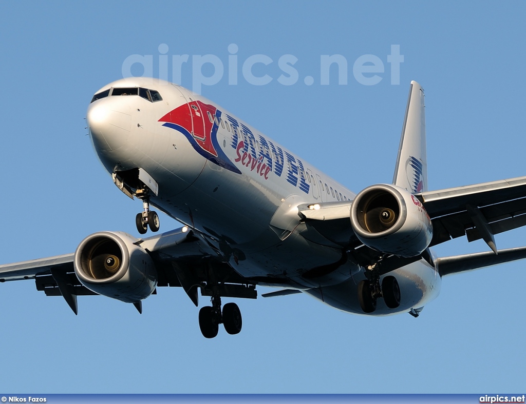 OK-TVP, Boeing 737-800, Travel Service (Czech Republic)