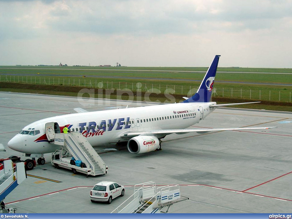 OK-TVQ, Boeing 737-800, Travel Service (Czech Republic)