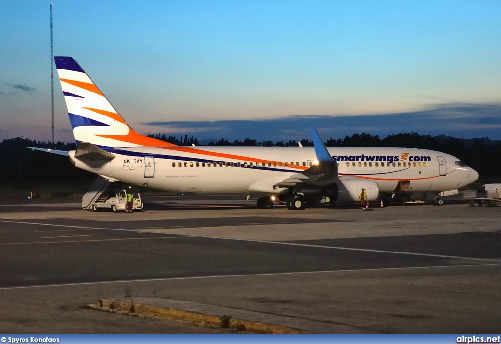 OK-TVY, Boeing 737-800, Smart Wings