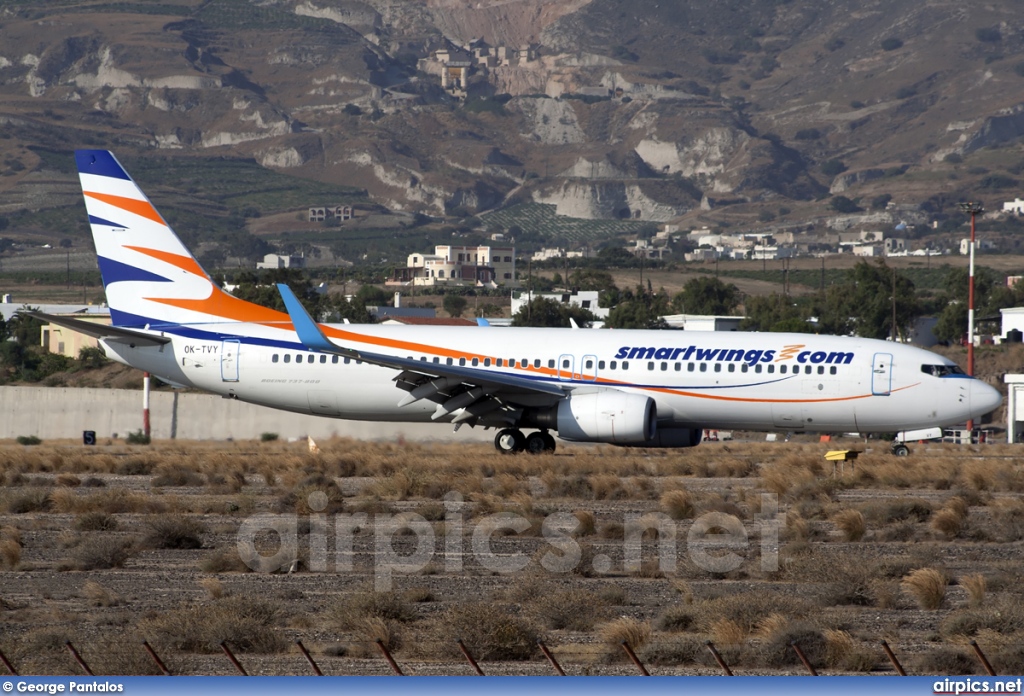 OK-TVY, Boeing 737-800, Smart Wings