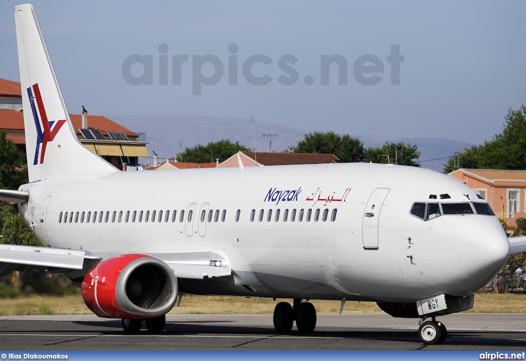 OK-WGY, Boeing 737-400, Nayzak Air Transport