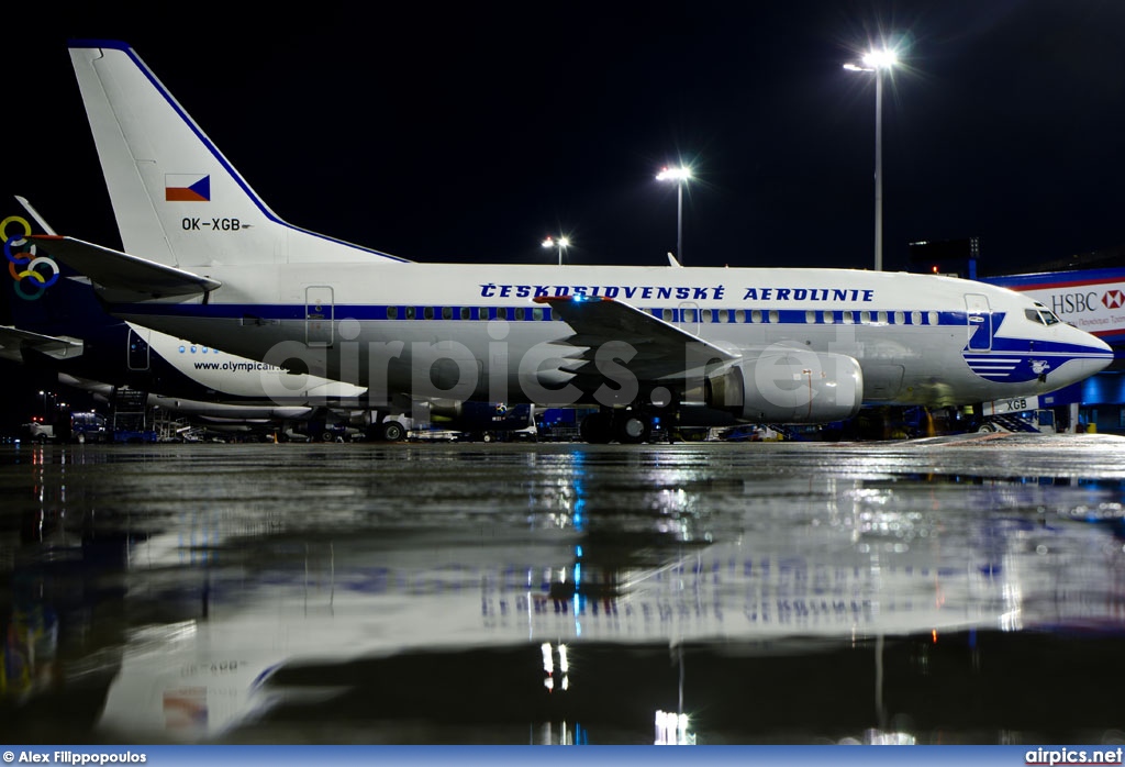 OK-XGB, Boeing 737-500, CSA Czech Airlines