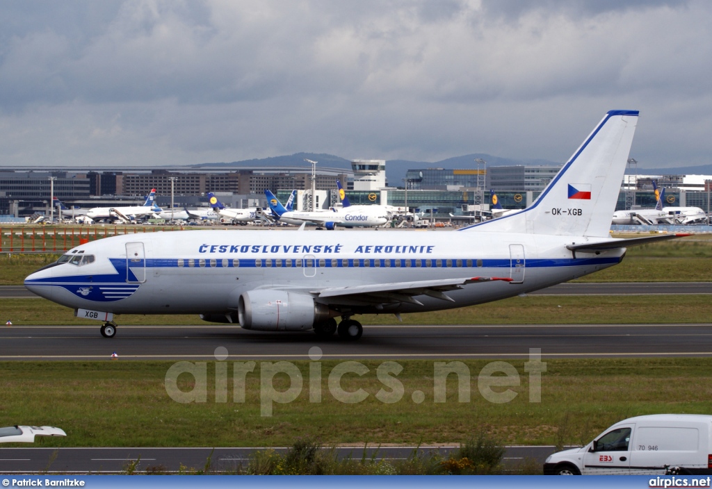 OK-XGB, Boeing 737-500, CSA Czech Airlines