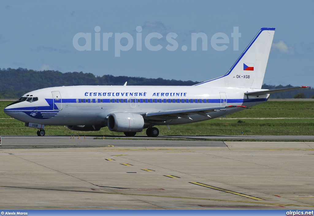 OK-XGB, Boeing 737-500, CSA Czech Airlines