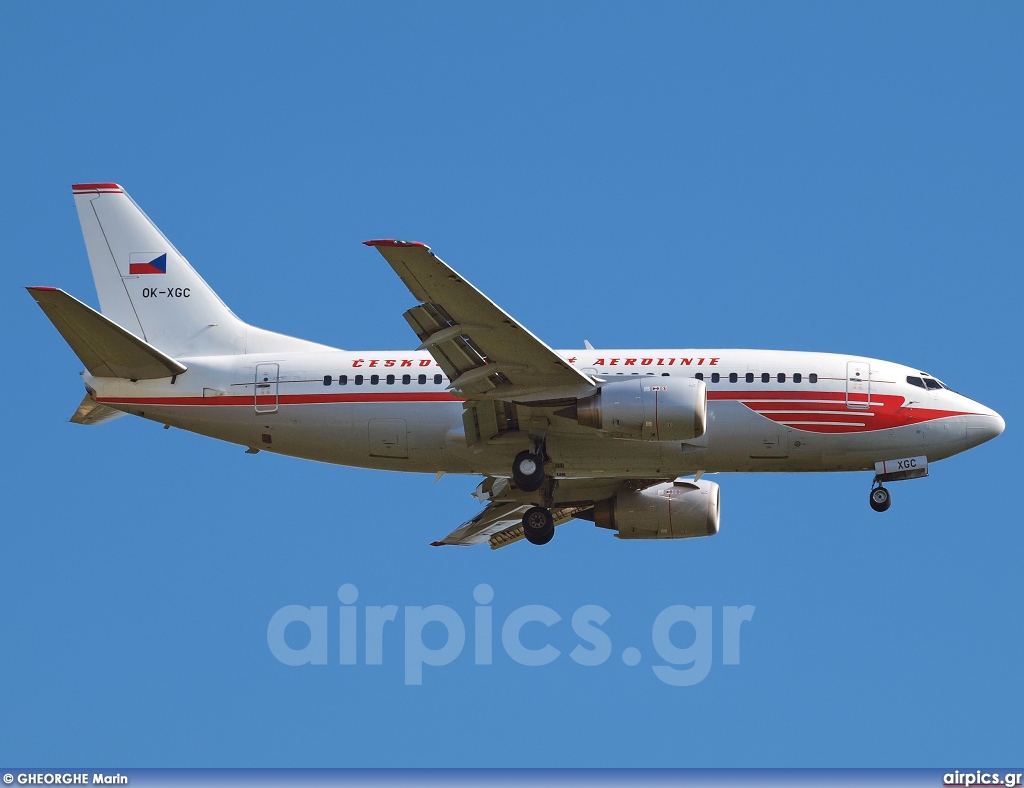 OK-XGC, Boeing 737-500, CSA Czech Airlines