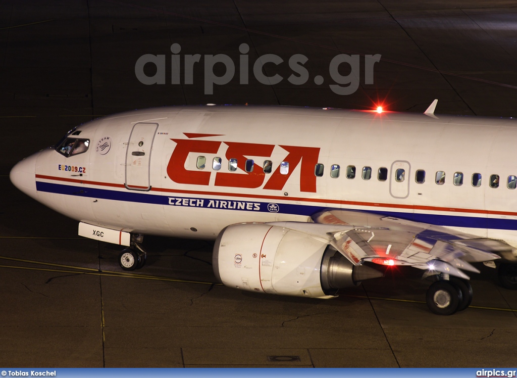 OK-XGC, Boeing 737-500, CSA Czech Airlines