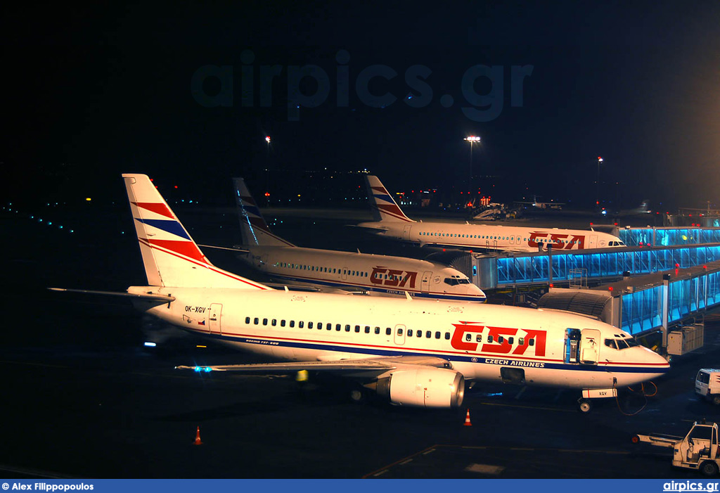 OK-XGV, Boeing 737-500, CSA Czech Airlines