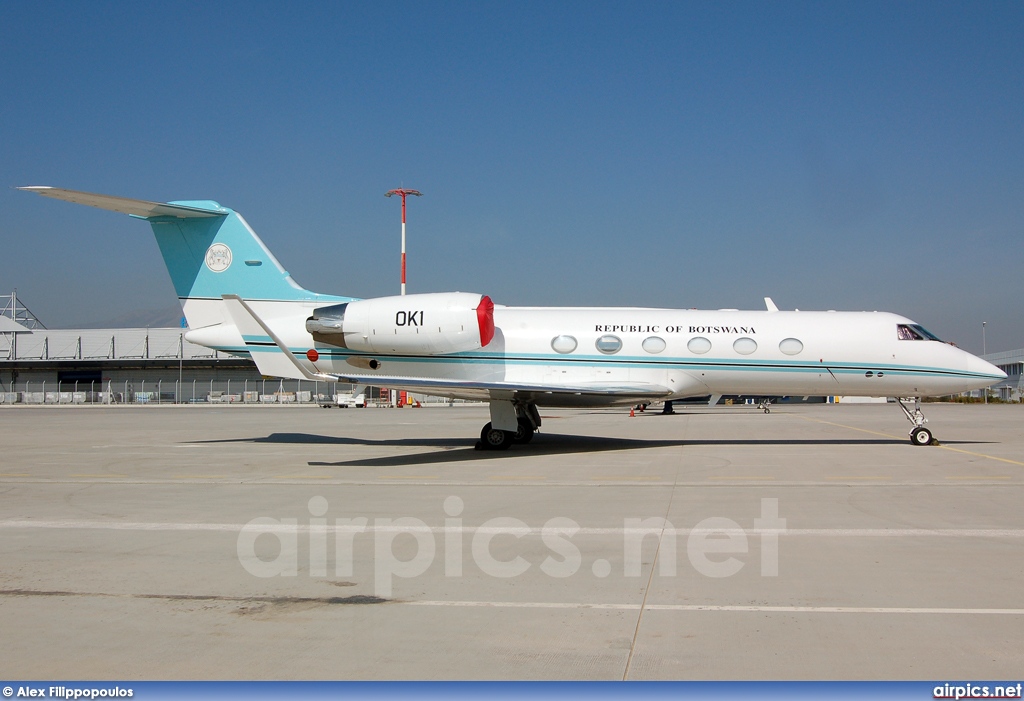 OK1, Gulfstream IV, Republic of Botswana