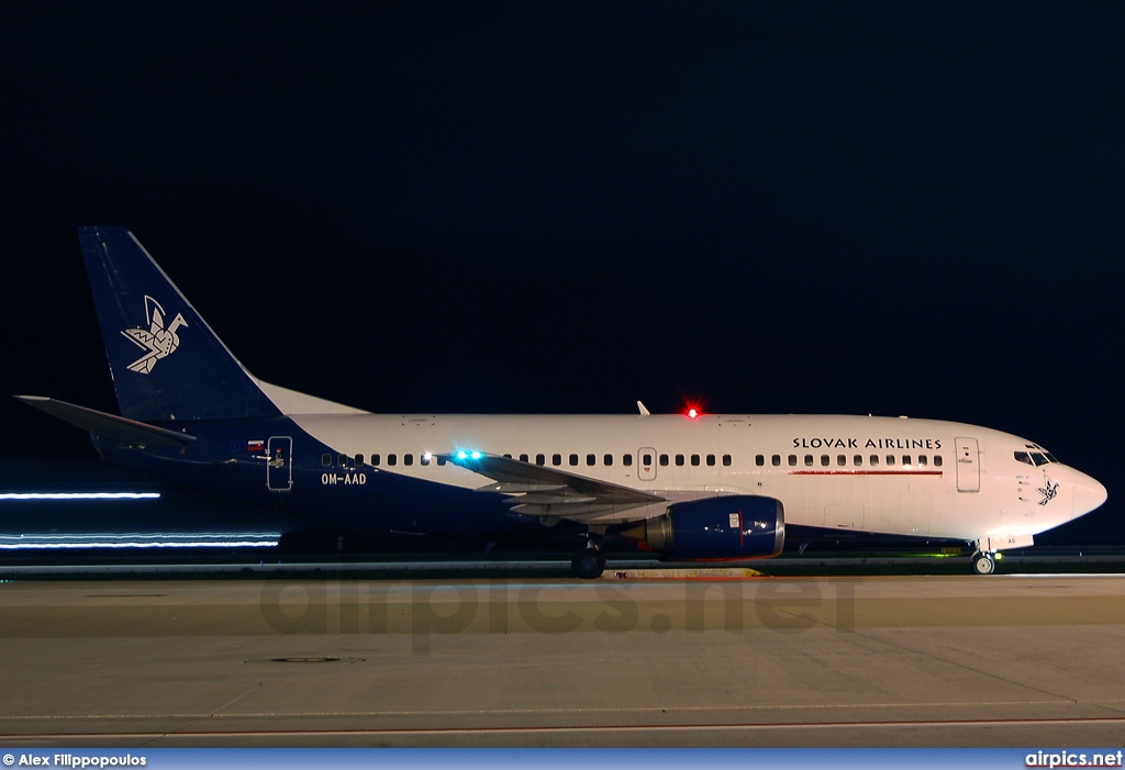 OM-AAD, Boeing 737-300, Slovak Airlines