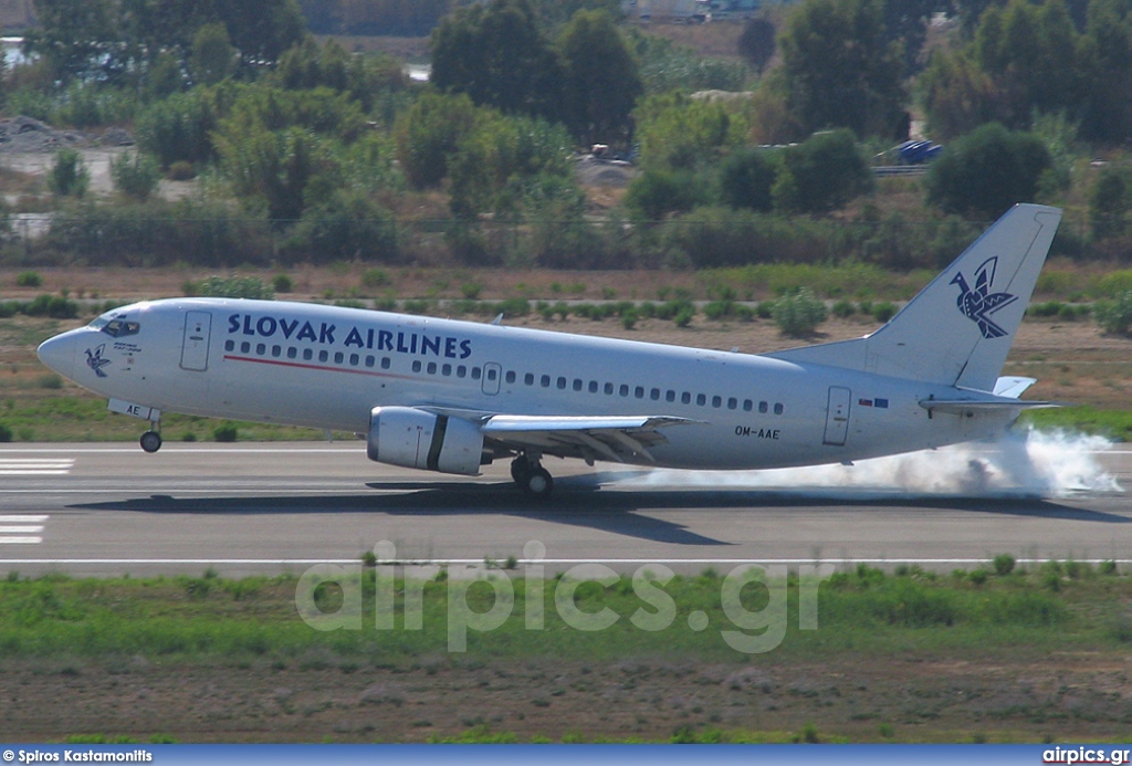OM-AAE, Boeing 737-300, Slovak Airlines
