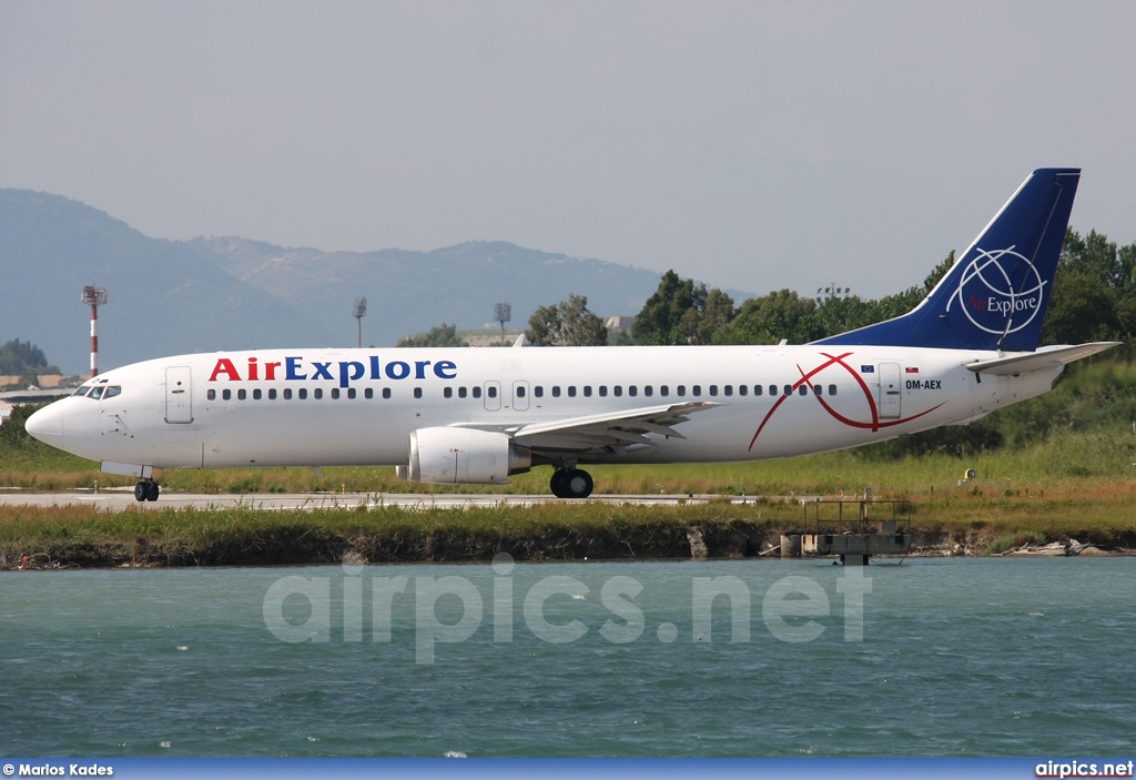 OM-AEX, Boeing 737-400, Air Explore