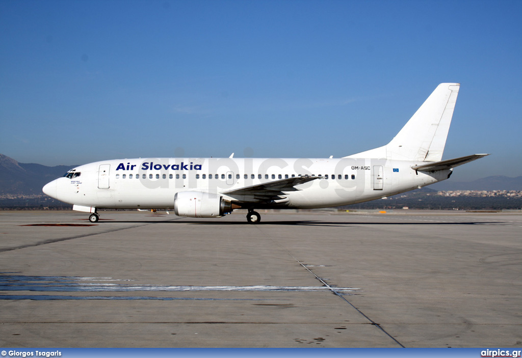 OM-ASC, Boeing 737-300, Air Slovakia