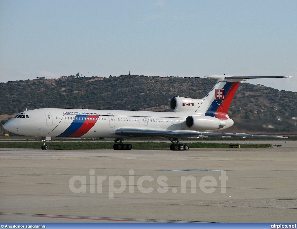 OM-BYO, Tupolev Tu-154M, Slovak Republic