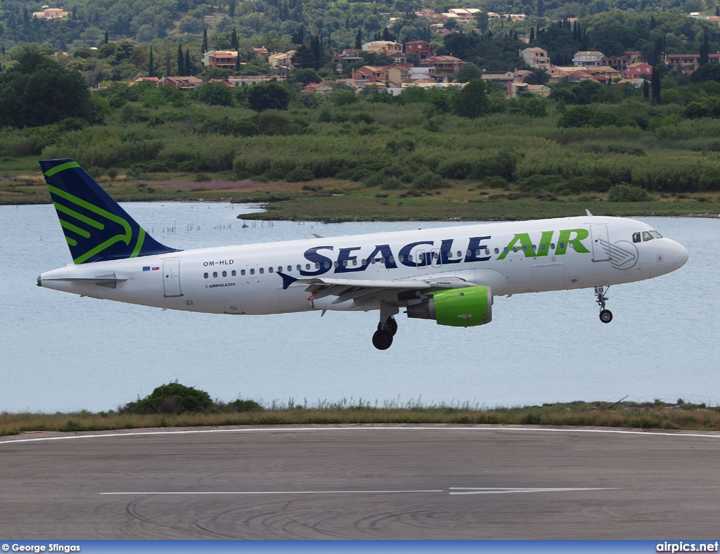 OM-HLD, Airbus A320-200, Seagle Air