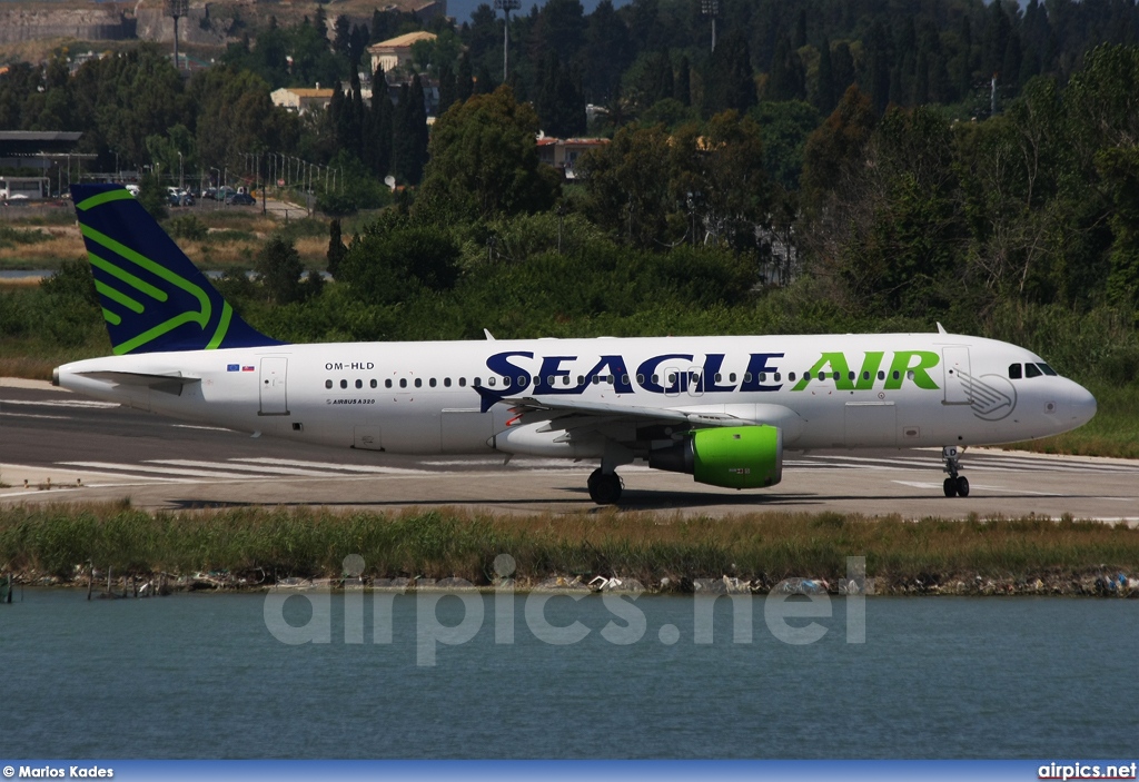 OM-HLD, Airbus A320-200, Seagle Air