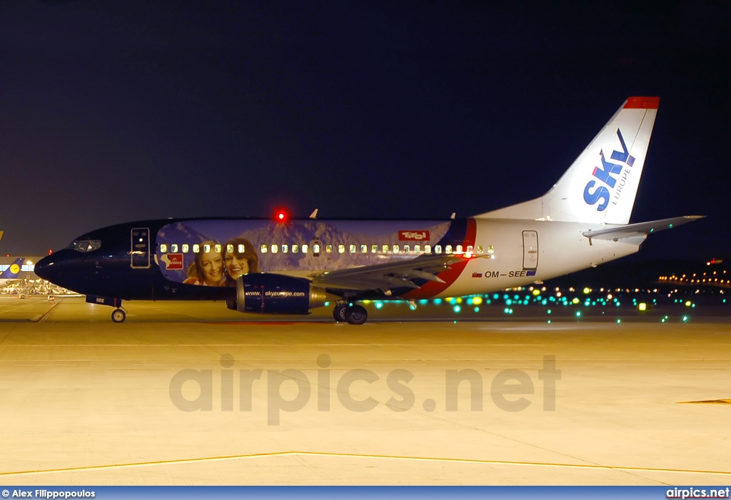 OM-SEE, Boeing 737-500, SkyEurope