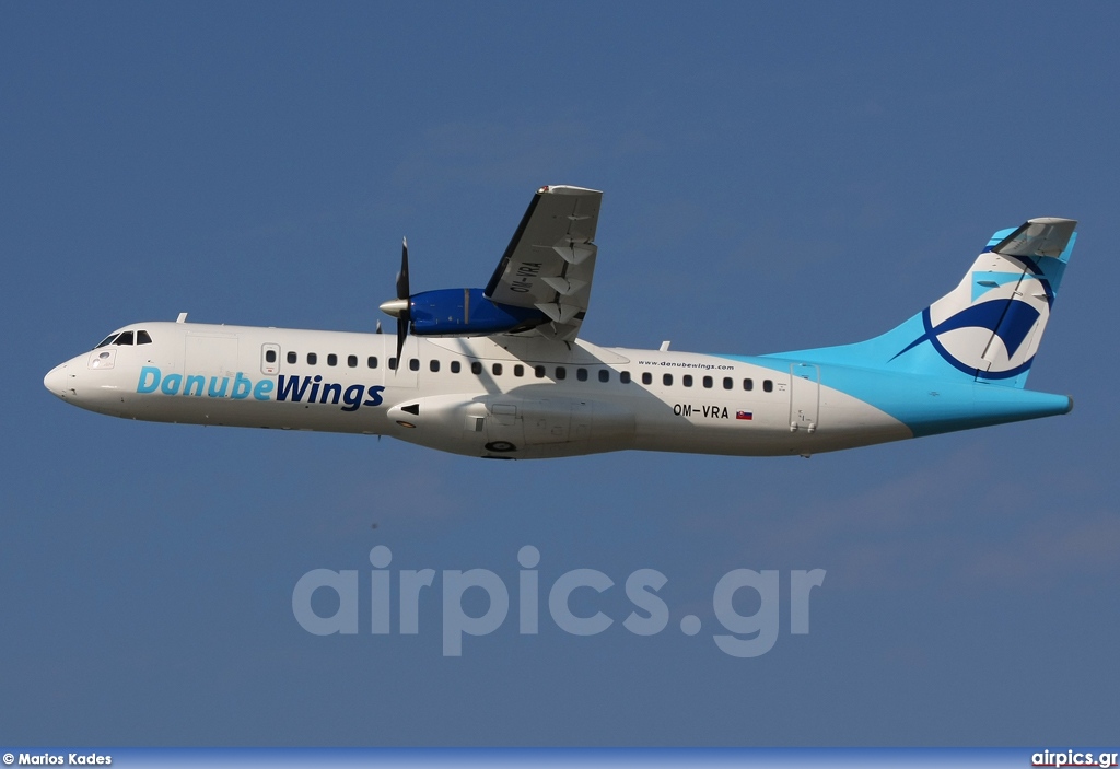 OM-VRA, ATR 72-200, Danube Wings