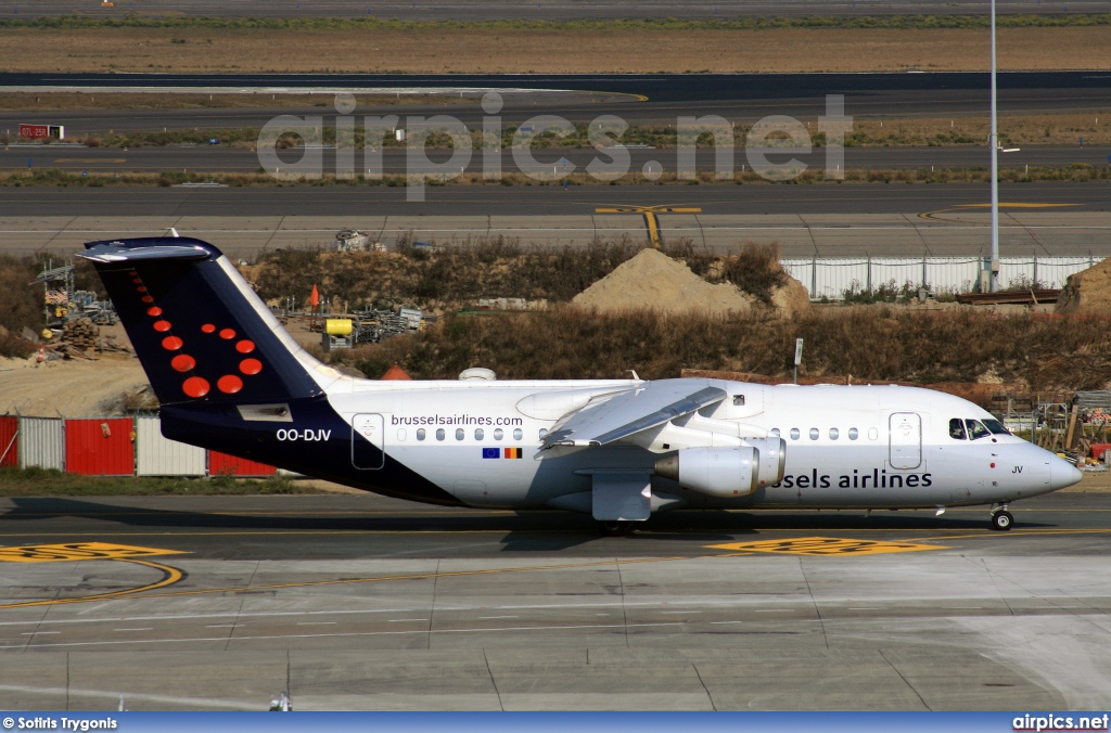 OO-DJW, British Aerospace Avro RJ85, Brussels Airlines