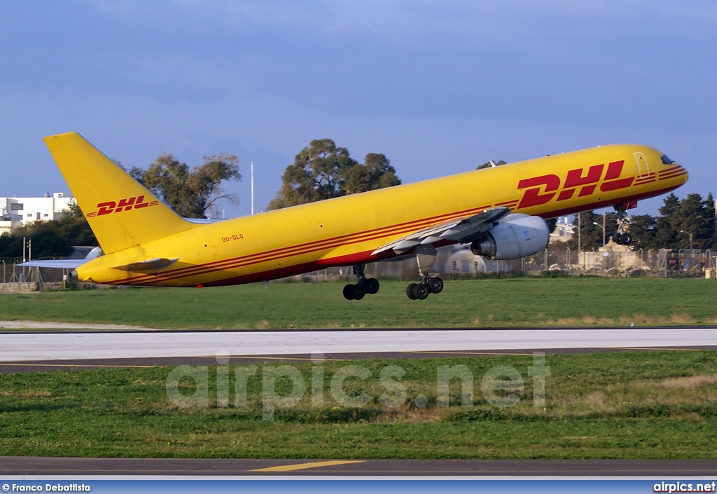 OO-DLQ, Boeing 757-200SF, European Air Transport (DHL)