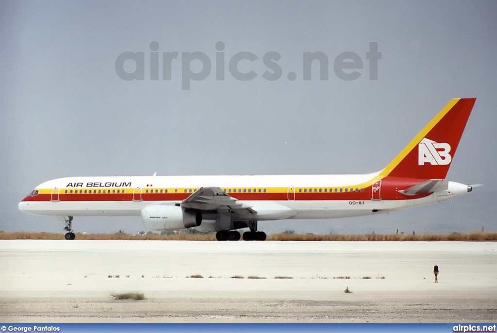 OO-ILI, Boeing 757-200, Air Belgium