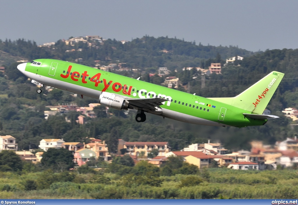 OO-JAM, Boeing 737-400, Jet4you.com