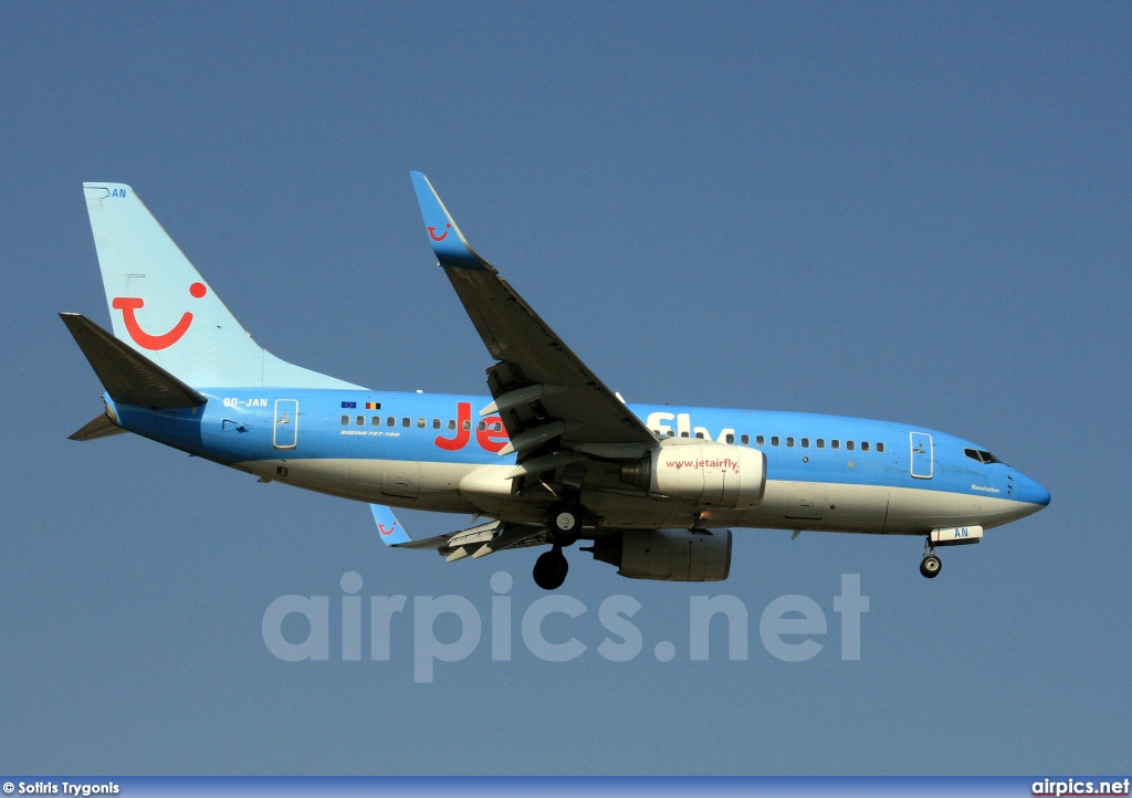 OO-JAN, Boeing 737-700, Jetairfly