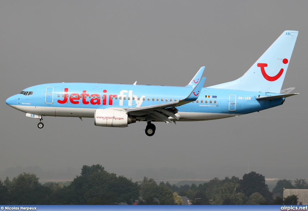 OO-JAN, Boeing 737-700, Jetairfly