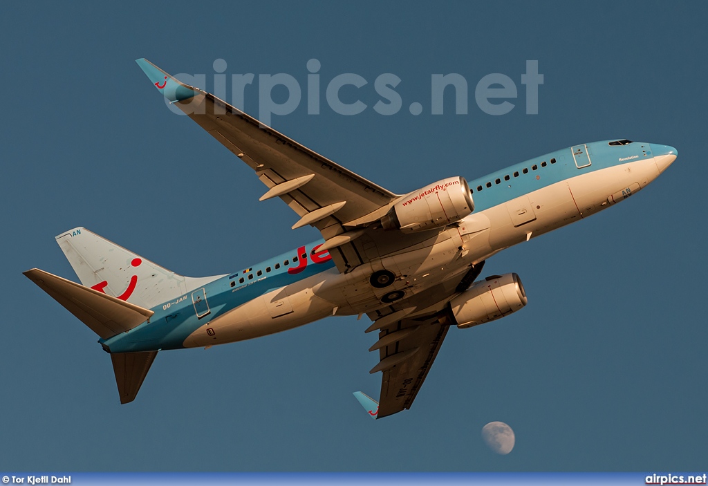 OO-JAN, Boeing 737-700, Jetairfly