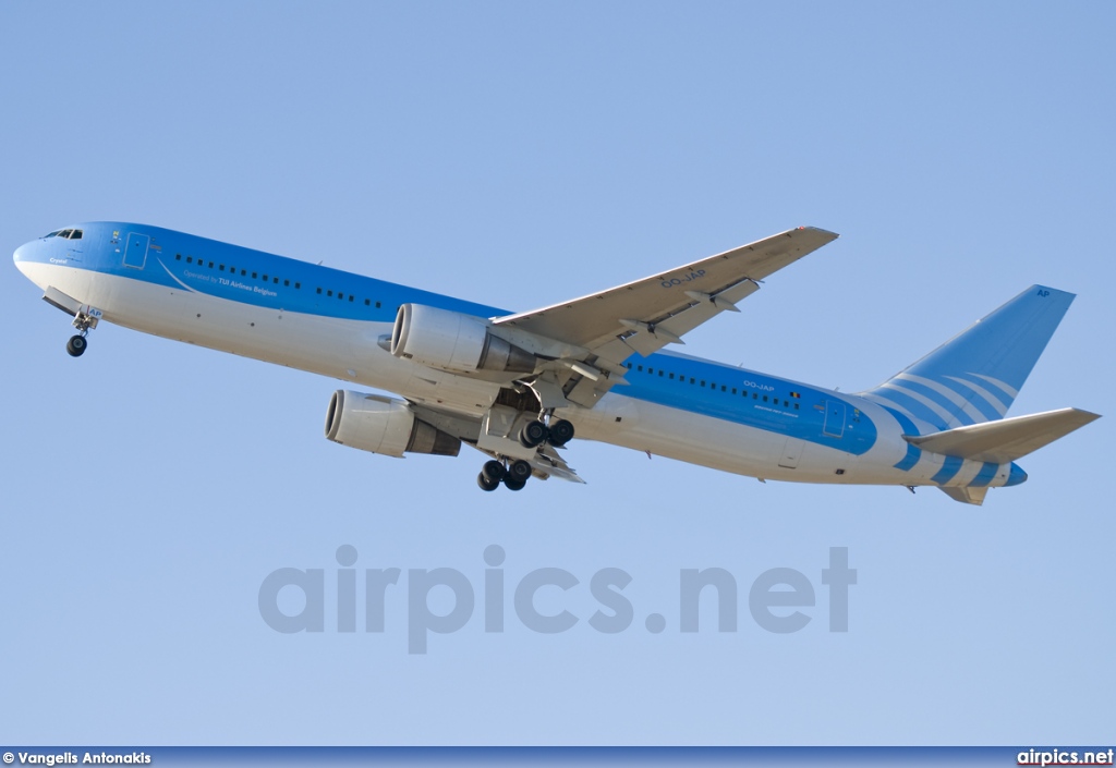 OO-JAP, Boeing 767-300ER, TUI Airlines Belgium