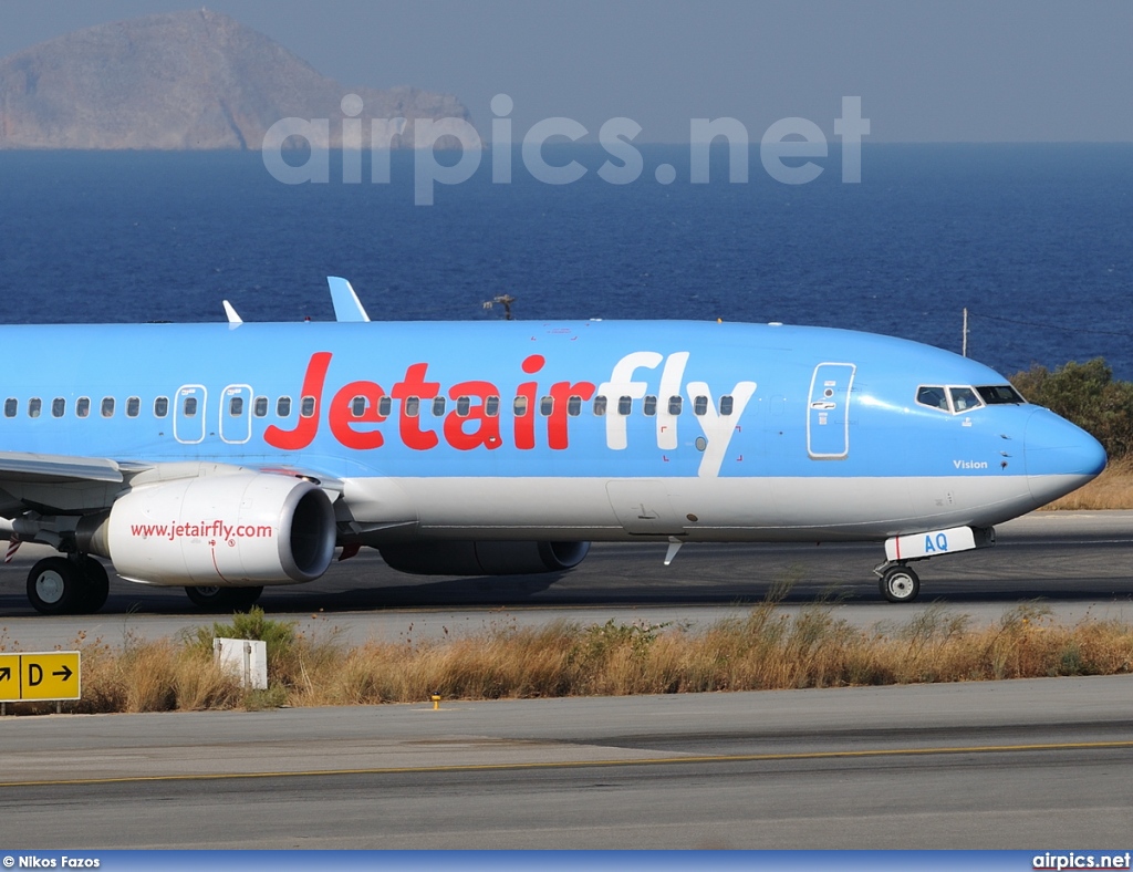 OO-JAQ, Boeing 737-800, Jetairfly