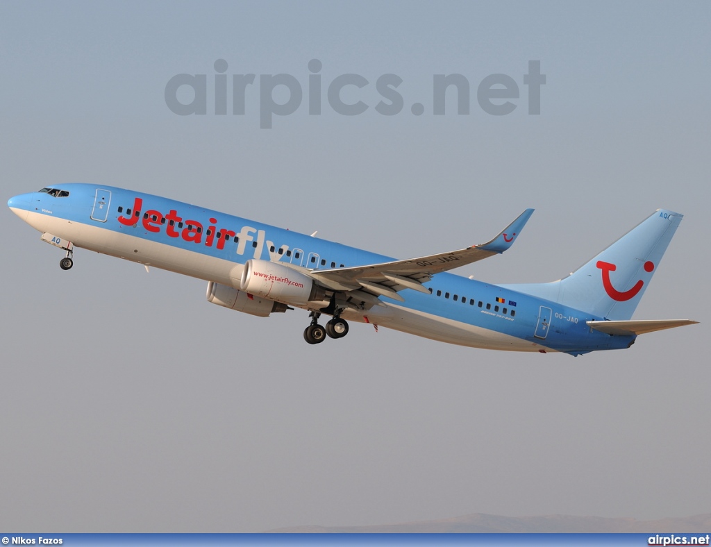 OO-JAQ, Boeing 737-800, Jetairfly