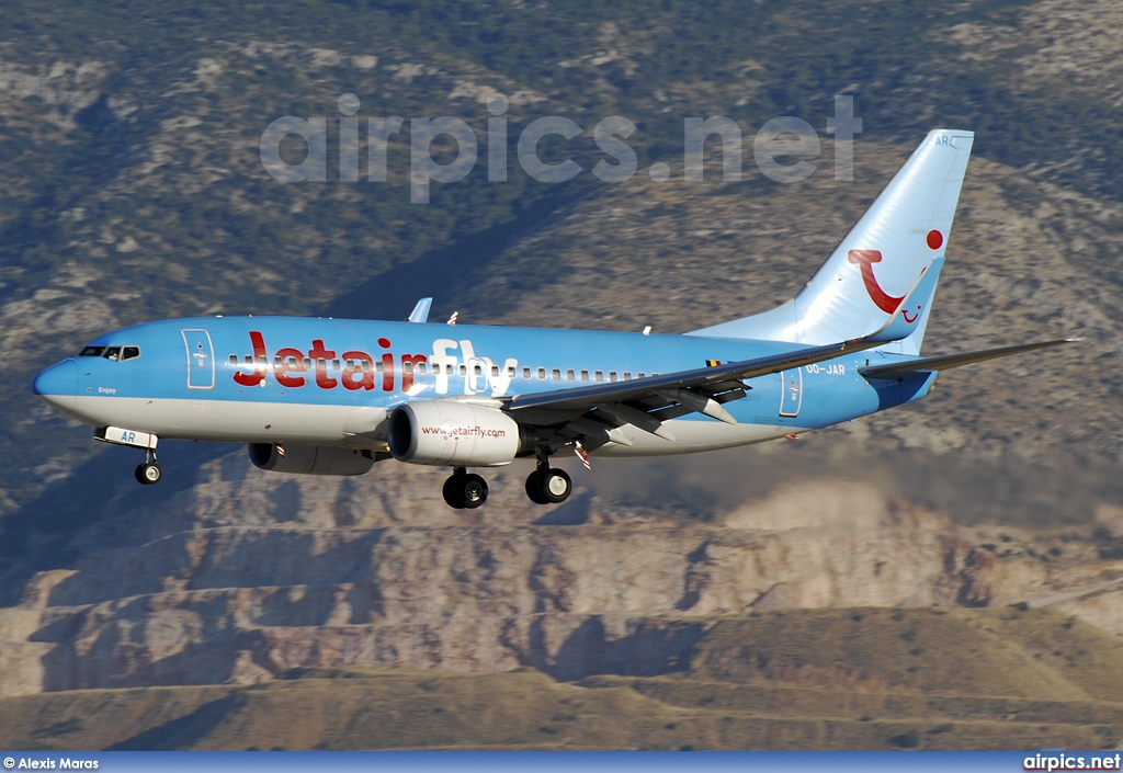 OO-JAR, Boeing 737-700, Jetairfly